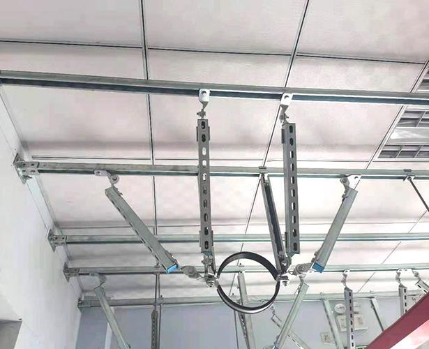 威海机电抗震支吊架厂家美工抗震支架产品展示